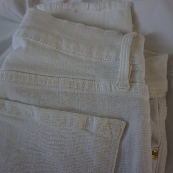 NEW Frame Le Skinny De Jeanne in Blanc Jefferson Size 26 - Picture 12 of 12